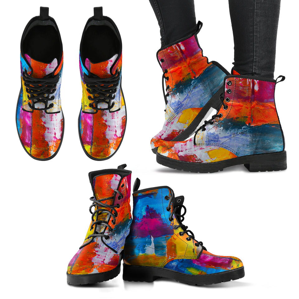 Colorful Art Boots