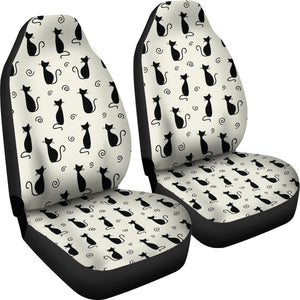 Cat Pattern Car Seat Covers