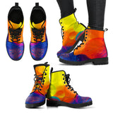 Abstract Rainbow Bubble Boots