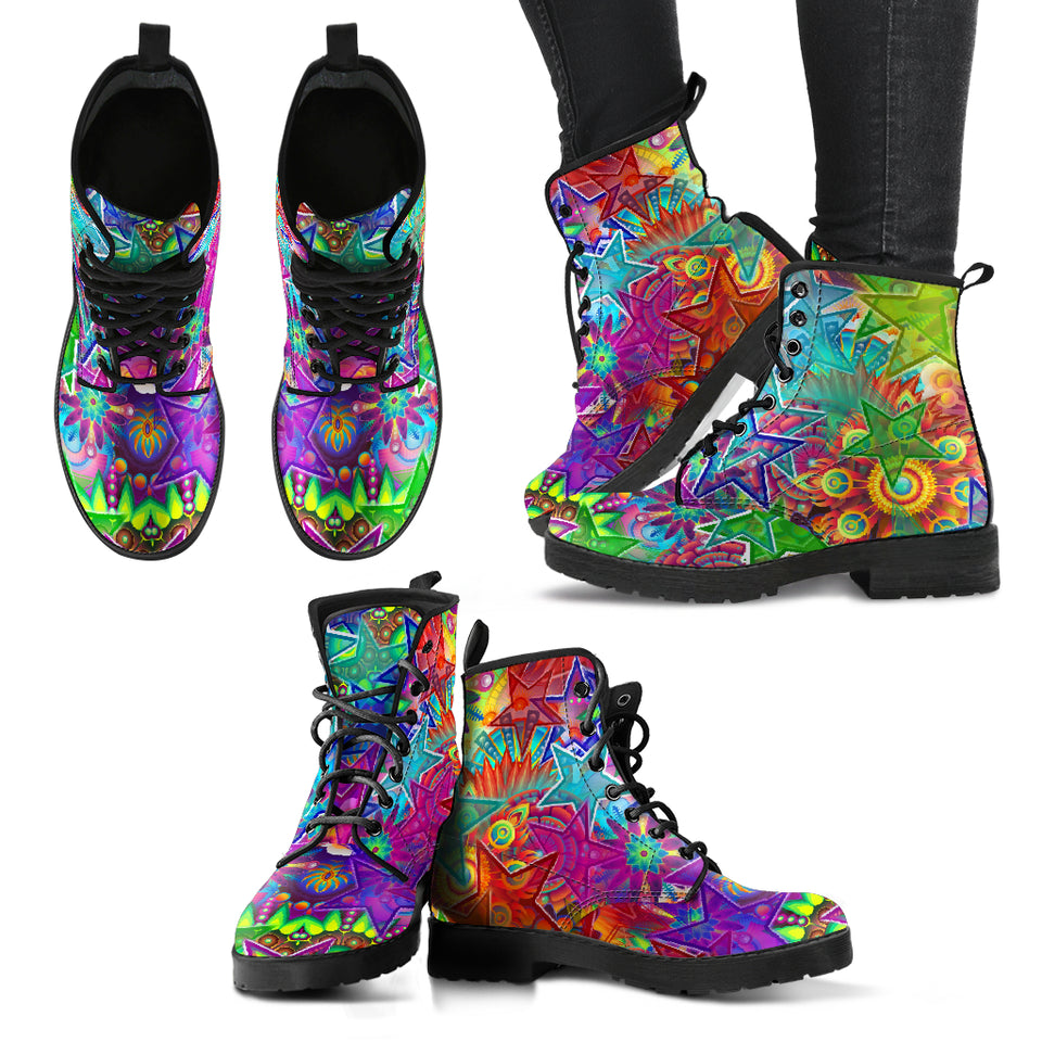 Psychedelic Stars Boots
