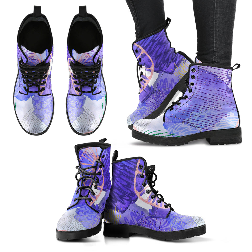 Pastel Purple Boots