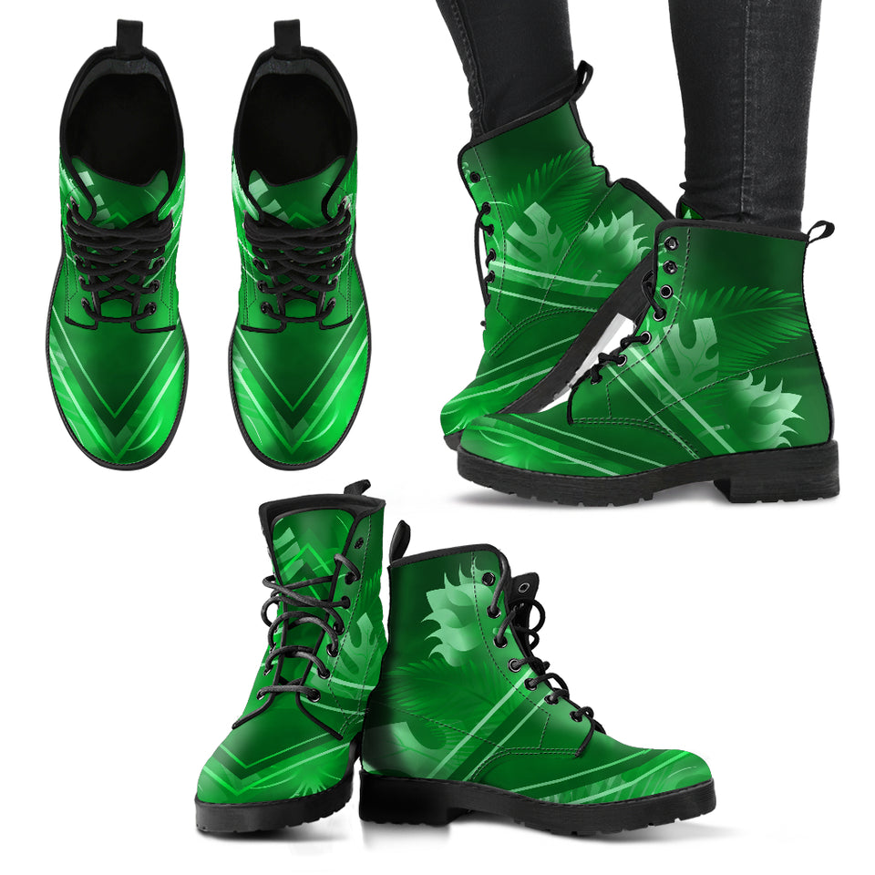 Green Rave Boots