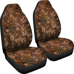 Steampunk Car Seat Covers