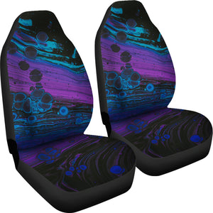 Abstract Drip Car Seat Covers