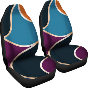 Abstract Shapes Car Seat Covers