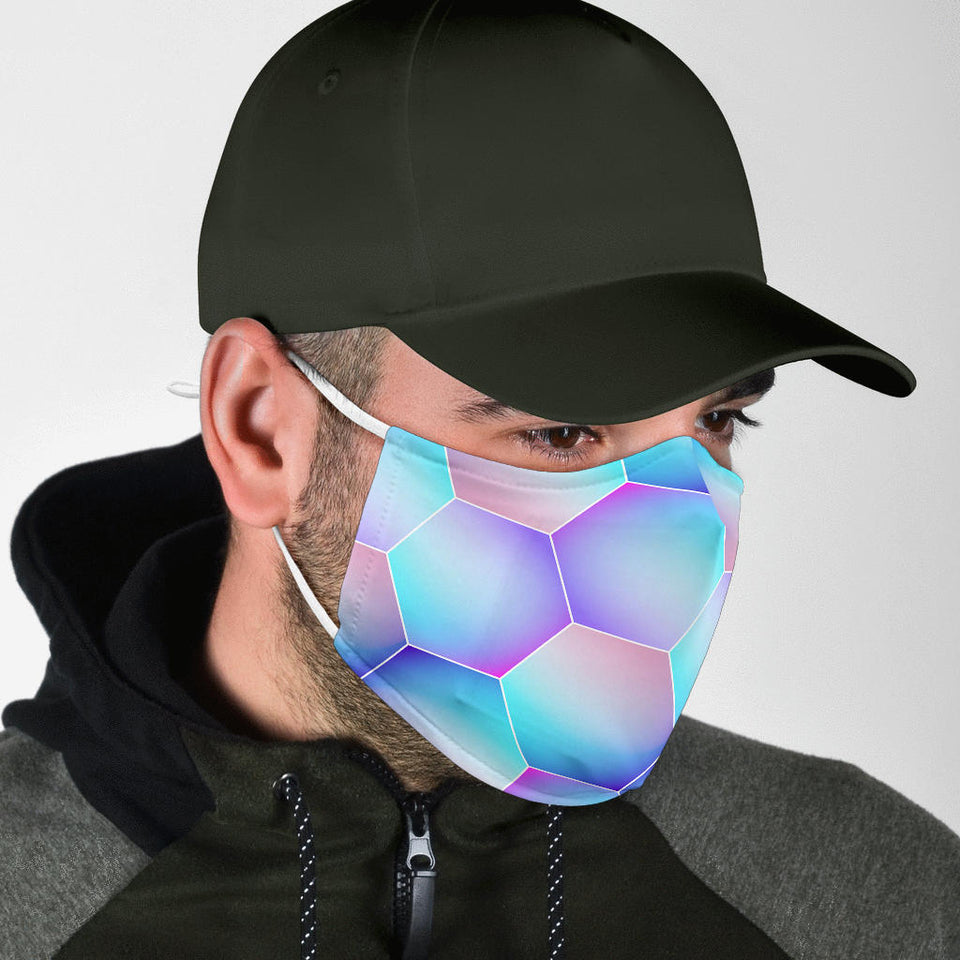 Pastel Neon Face Mask