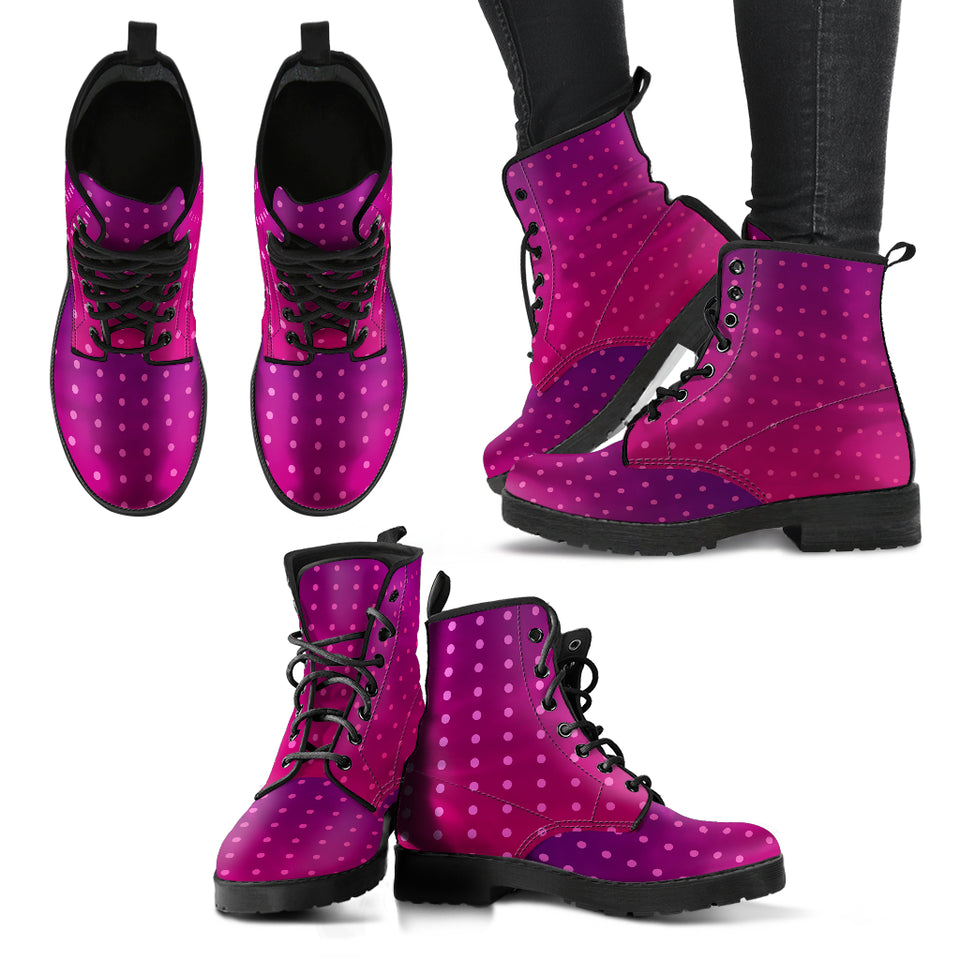 Dotted Pink Shades Boots