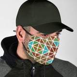 Tile Mosaic 3 Face Mask
