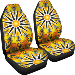 Sun Mandala Car Seat Covers
