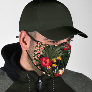 Floral Print Face Mask