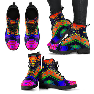 Psychedelic Rustic Boots