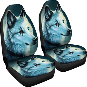 Beautiful Wolf Car Seat Covers
