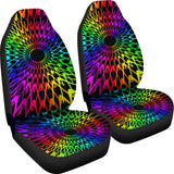 Rainbow Car Seat Covers