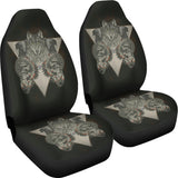 Wolf & Skulls Car Seat Covers