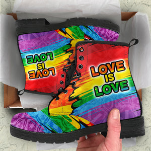 Rainbow Gay Pride Boots