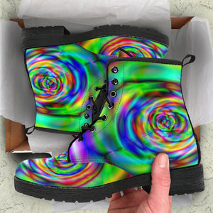 Psychedelic Rose Boots