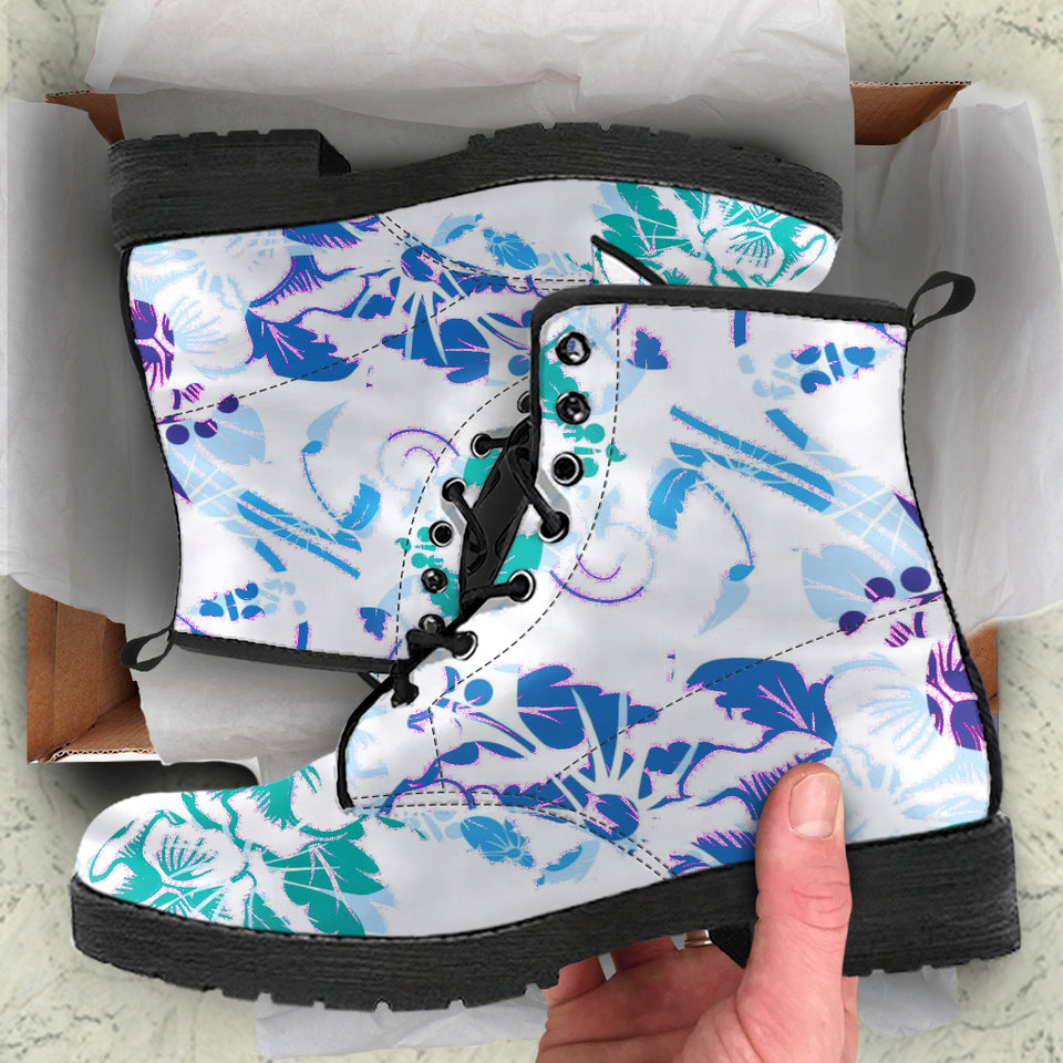 Hippie Abstract Floral Boots