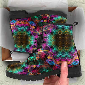 Psychedelic Rave Boots