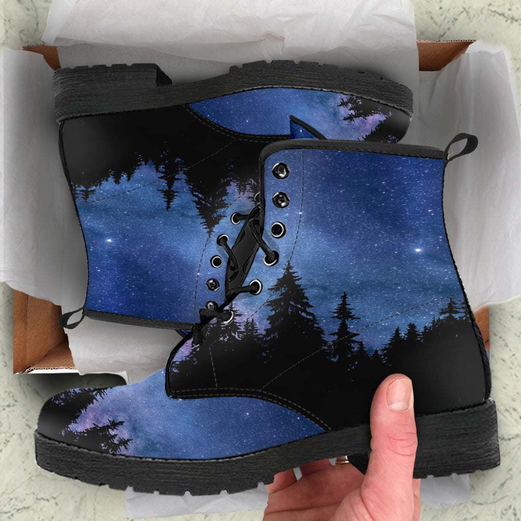 Nocturnal Woods Leather Boots