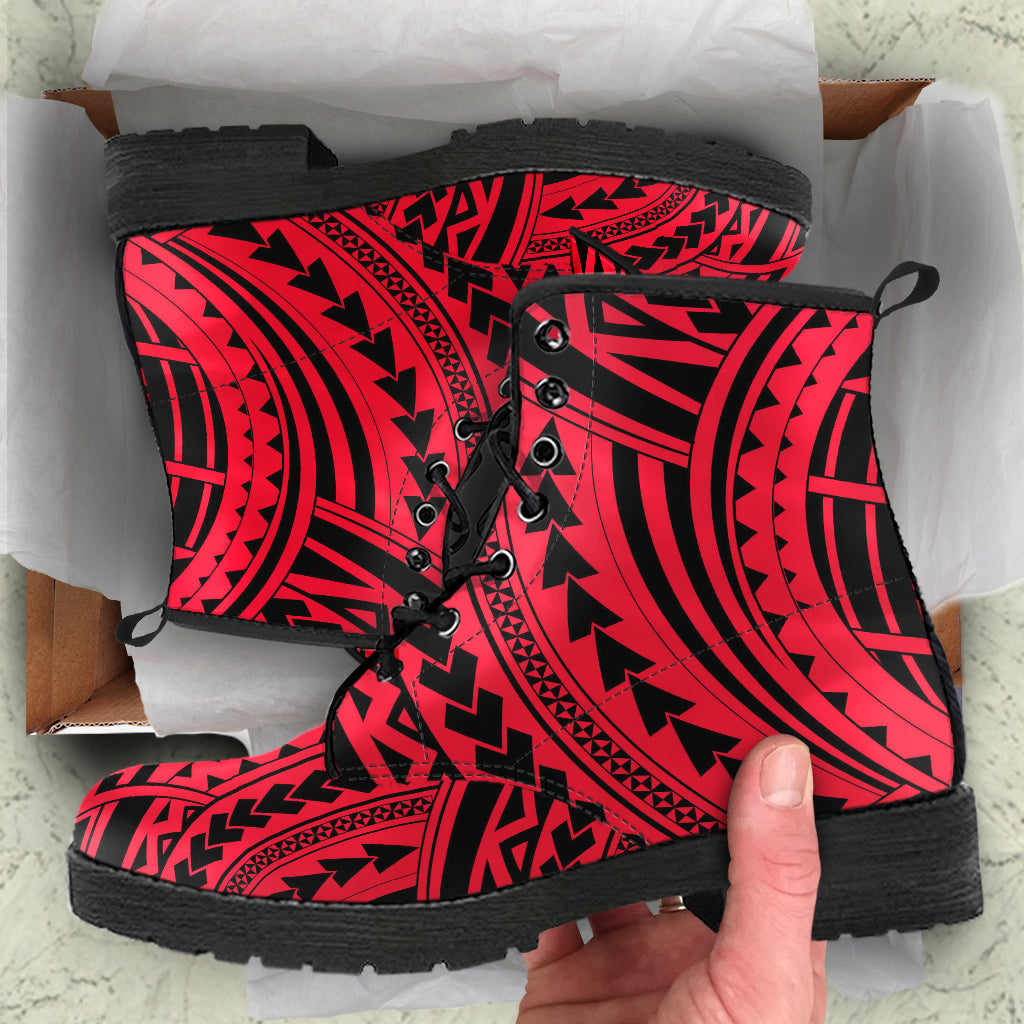 Red Maori Boots