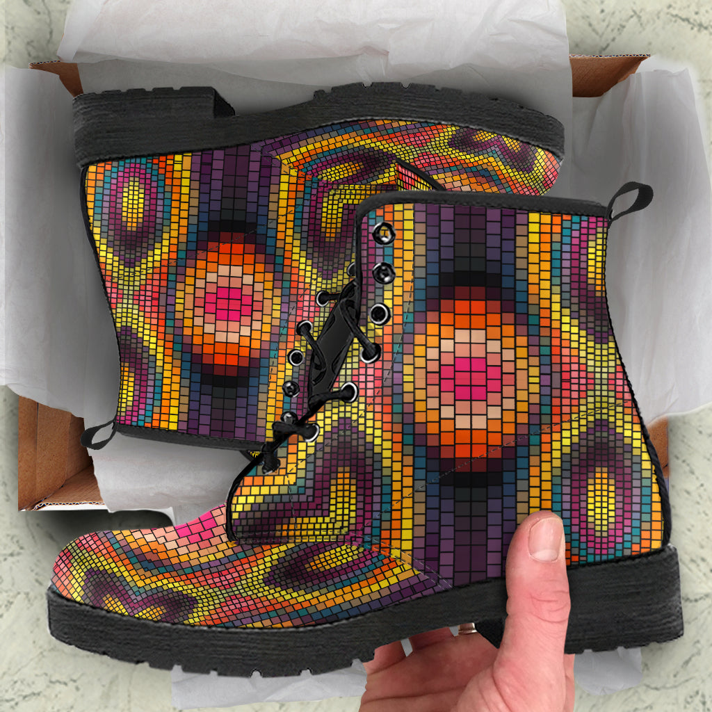 Psychedelic Abstract Boots