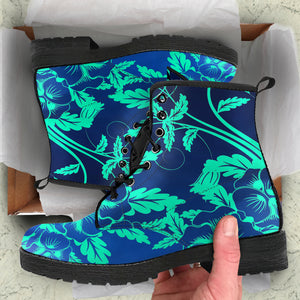 Midnight Floral Boots