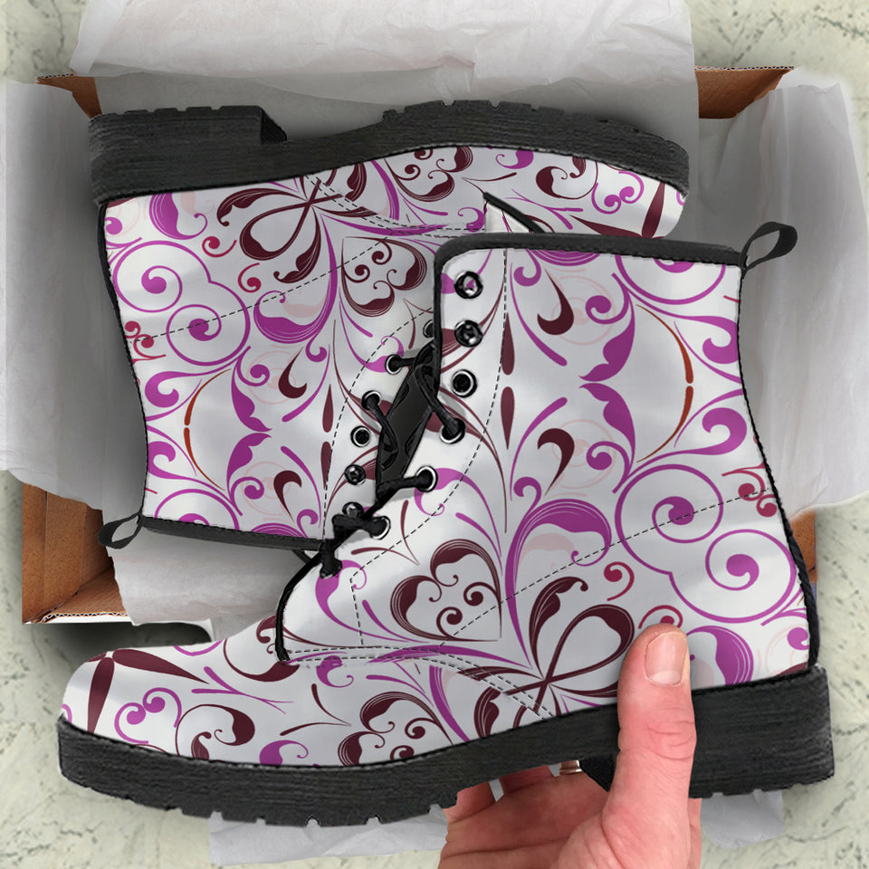 Mirror Floral Boots