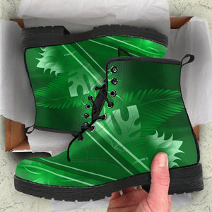 Green Rave Boots