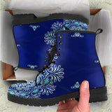 Royal Blue Mandala Boots