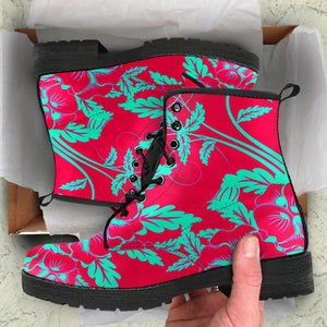 Tropical Hawaii Floral Boots