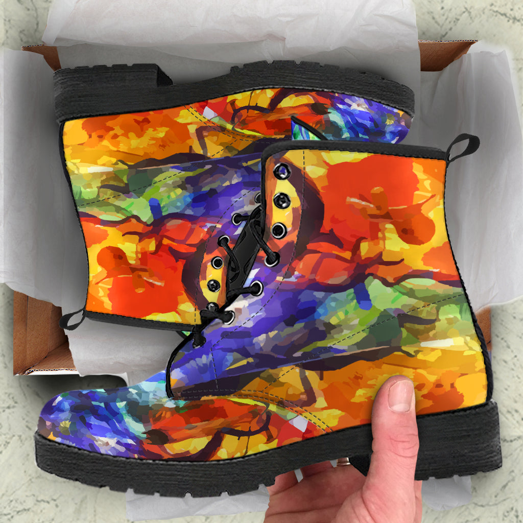 Abstract Artsy Boots