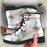 Floral Doodle Boots