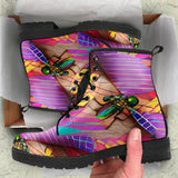 Psychedelic Beetle Boots