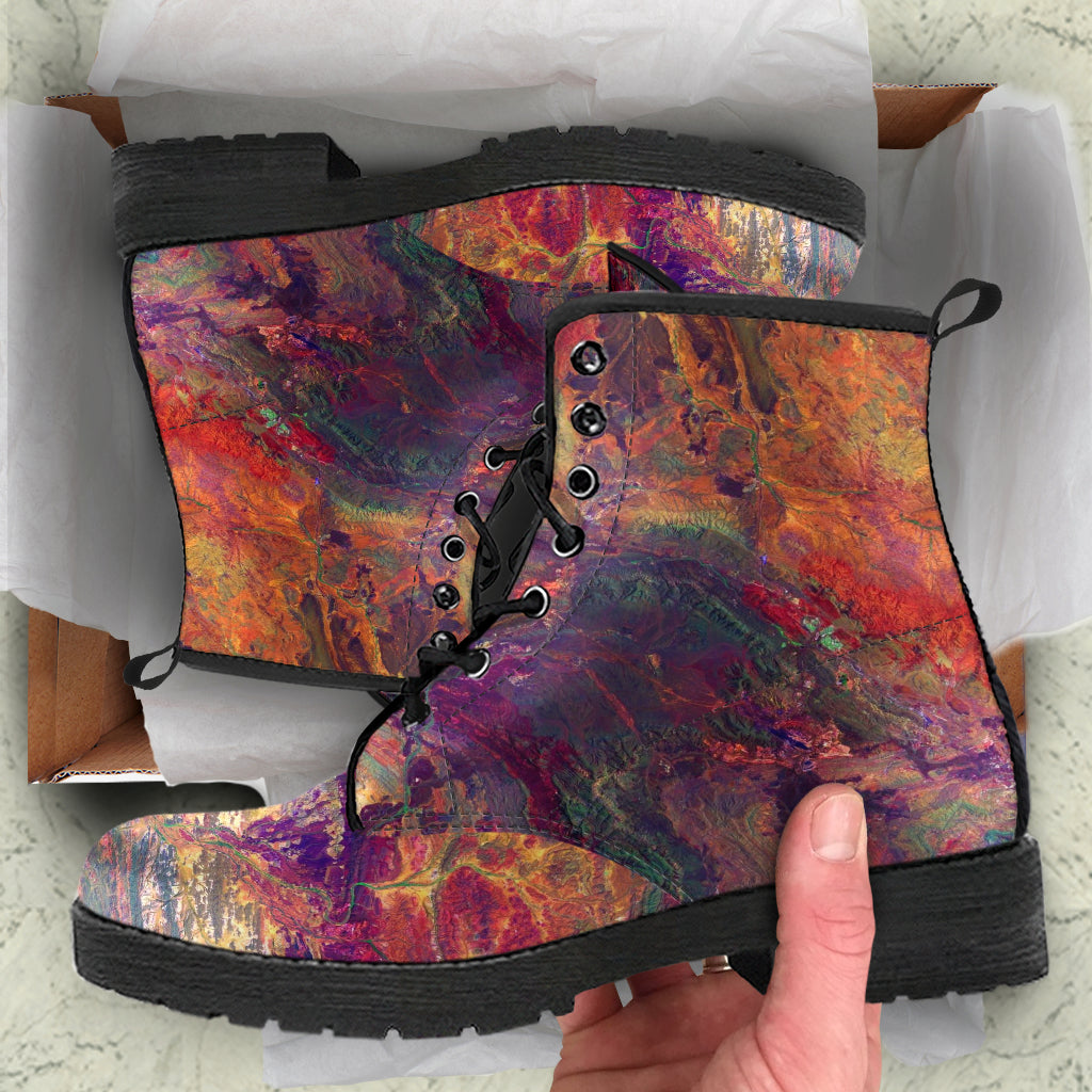 Abstract Art V1 Boots
