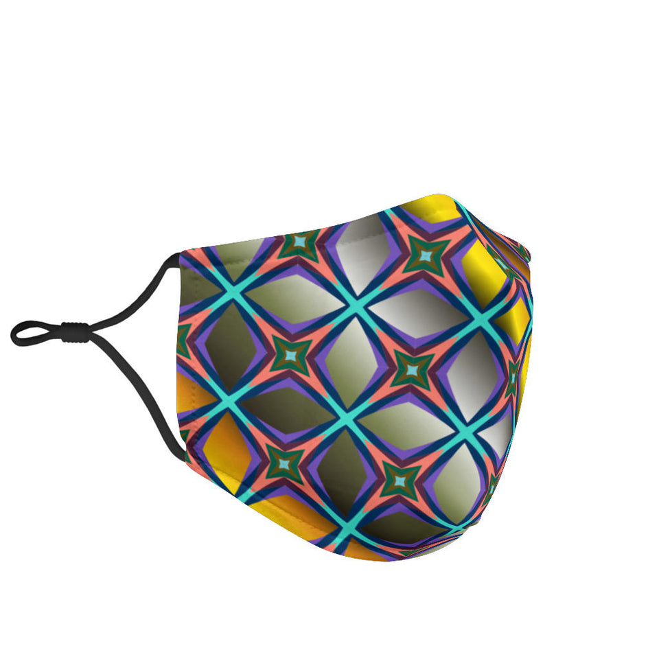 Abstract Pattern Face Mask