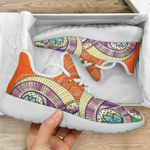 Orange Henna Sneakers