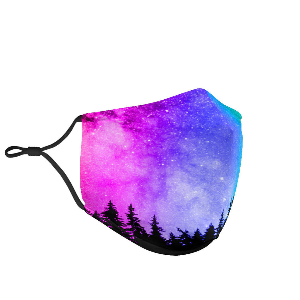 Neon Woods Face Mask