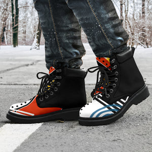 Retro Abstract Classic Boots