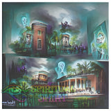 Haunted Mansion Canvas Wall Art