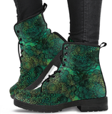 Emerald Mandala Boots
