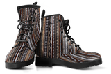 Boho Striped Boots