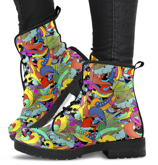 Funky Doodle Boots