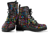 Abstract Shapes Boots