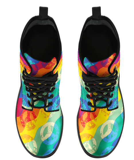 Rainbow Peace V1 boots