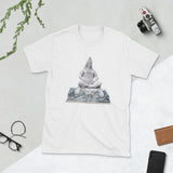 Shiva Statue Shirt- Meditating Buddha- Shirt-Short-Sleeve Unisex T-Shirt