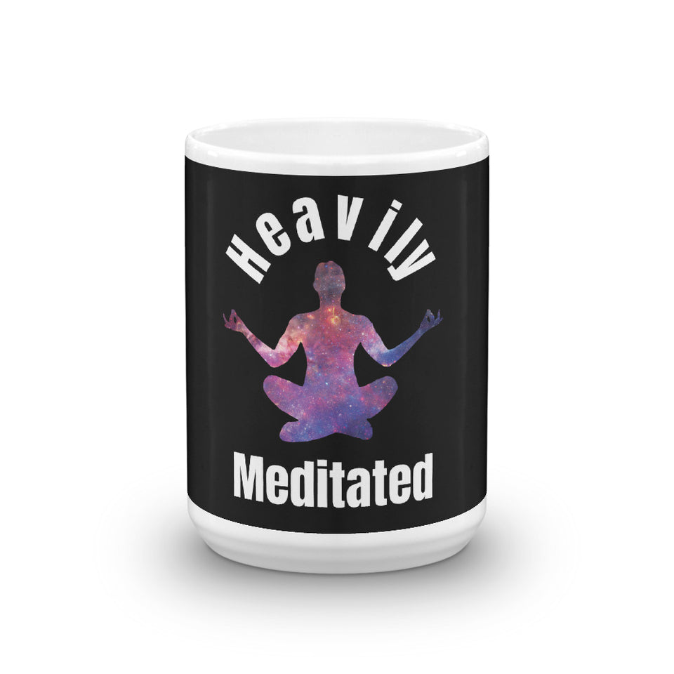 Heavily Meditated Mug Yoga Coffee